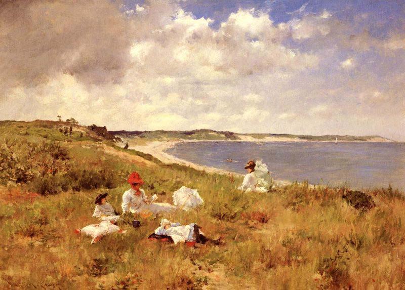 William Merritt Chase Idle Hours Spain oil painting art